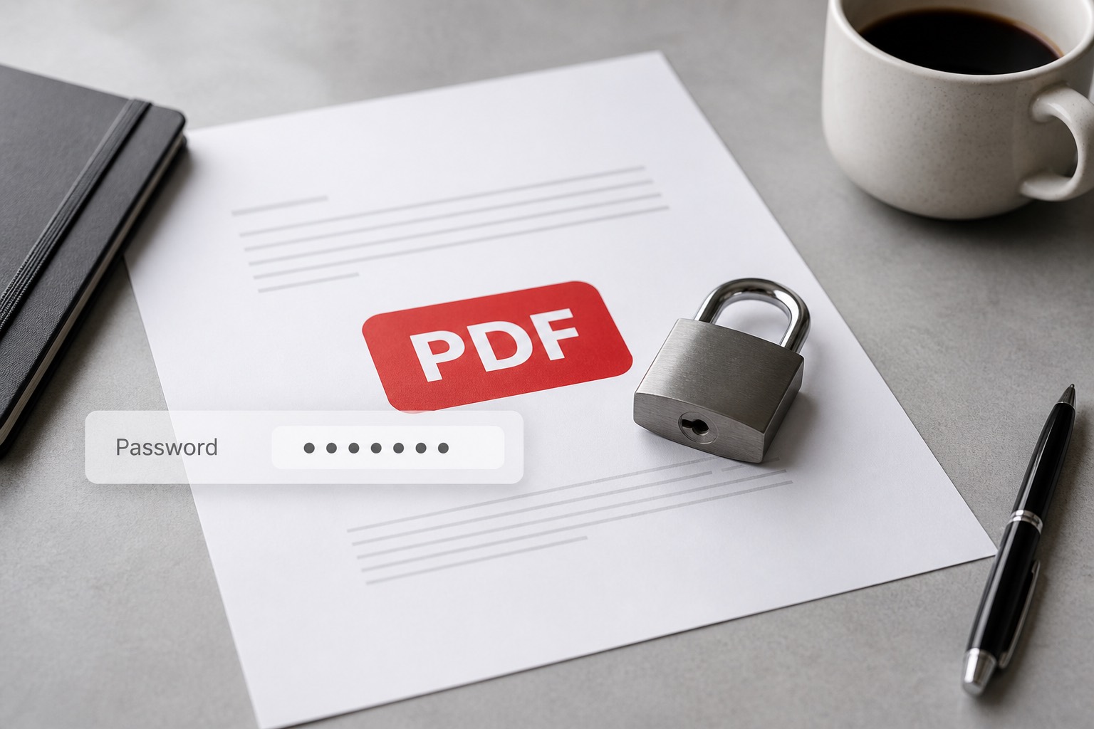 加密 PDF